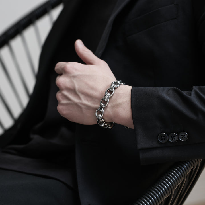 316L R?tro Chain Bracelet 【B&C】