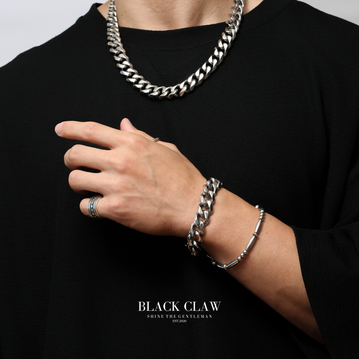 【15mm】316L Flat Link Chain  Necklace