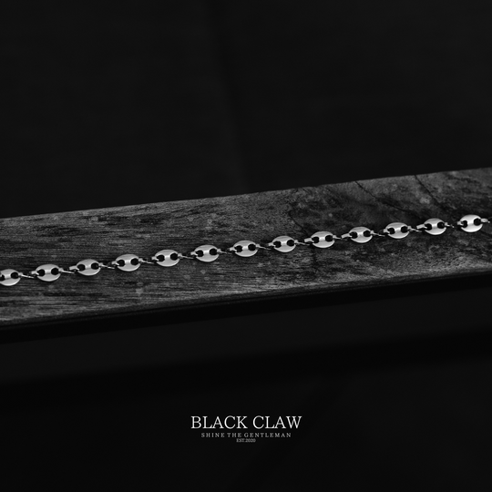 Curves Chain  Bracelet 【SILVER】