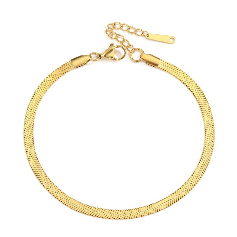 Snake Anklet　【GOLD OR SILVER】