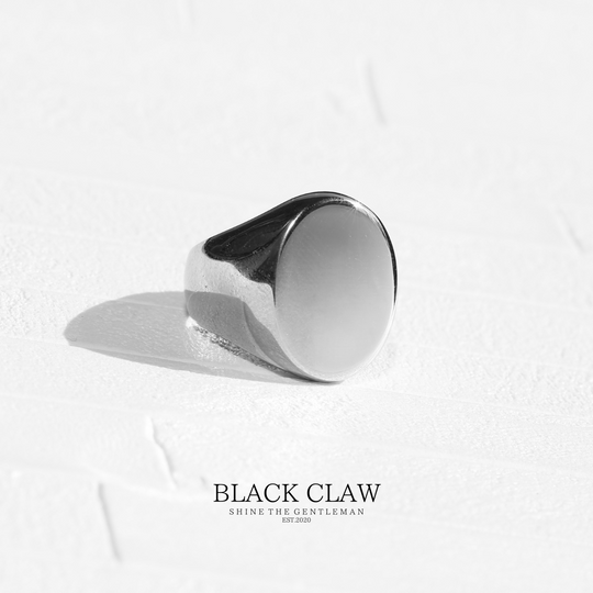 316l Ellipse Square Ring【B&C】