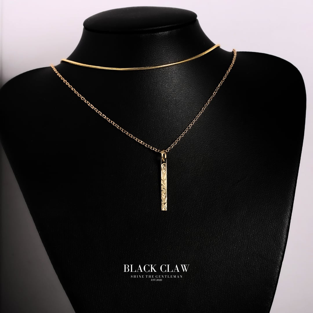 316L Hawaiian Asta Necklace【GOLD】