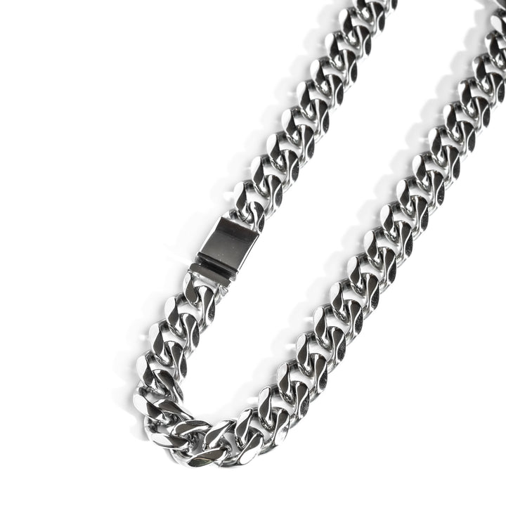 【15mm】316L Flat Link Chain  Necklace＆Bracelet SET