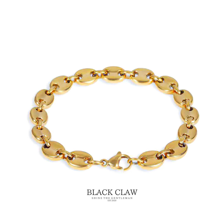 Curves Chain  Bracelet 【GOLD】