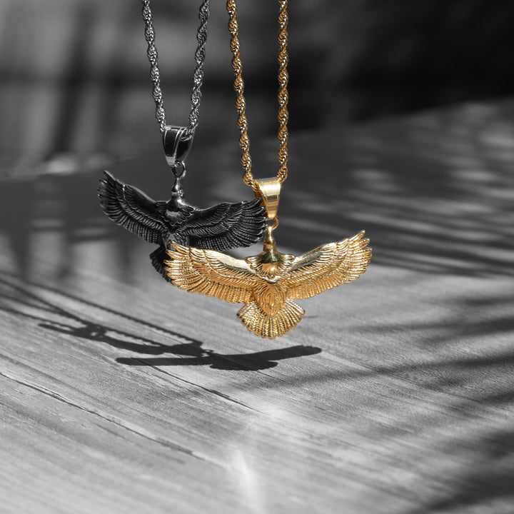 316L Hawks Necklace GOLD