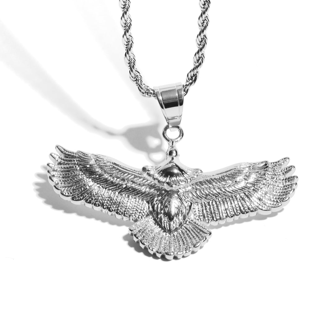 316L Hawks Necklace SILVER