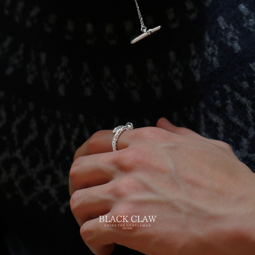 s925 Nail Ring
