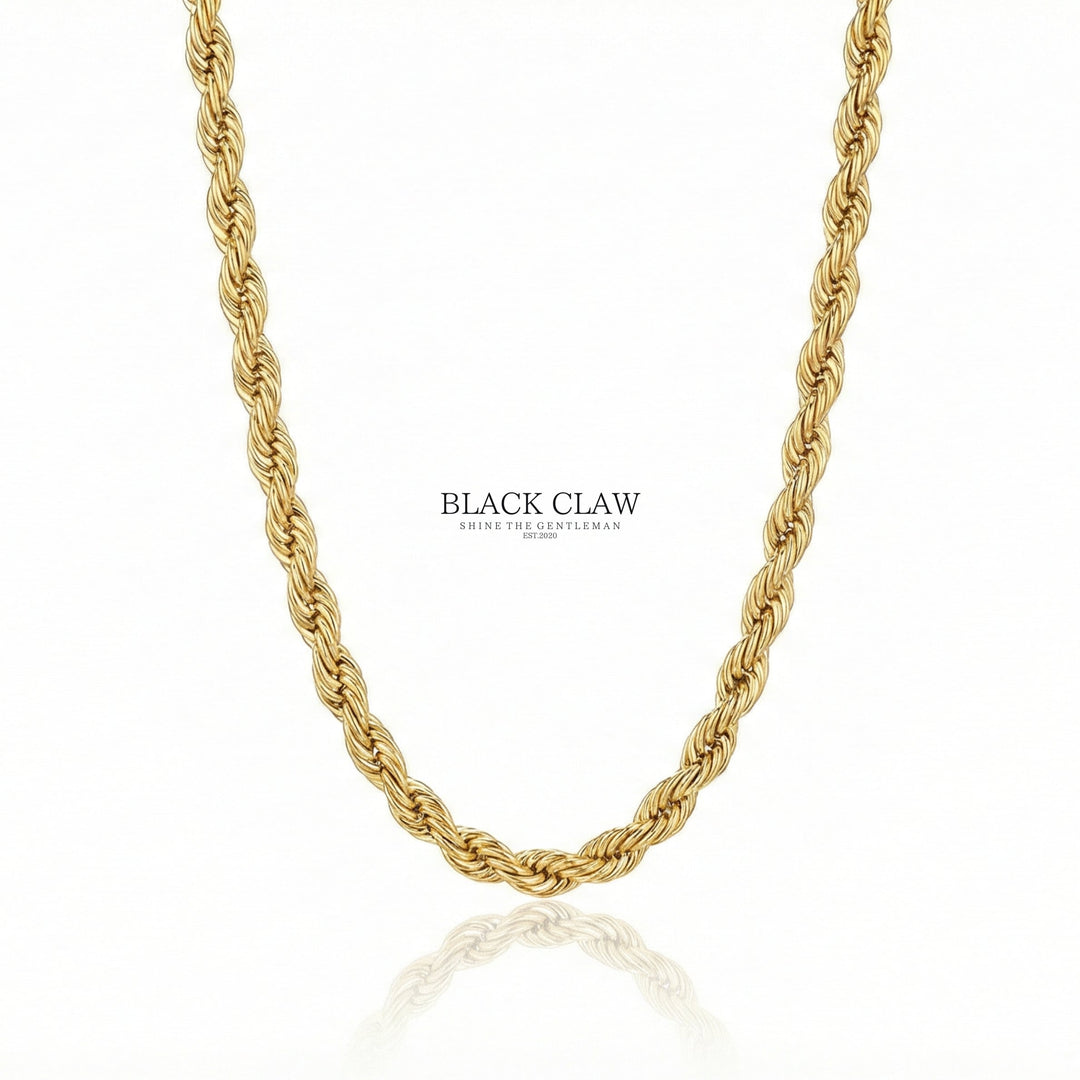 316L Hawaiian Maria Medai Necklace GOLD