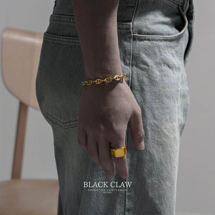 Anchor Chain Bracelet【GOLD】