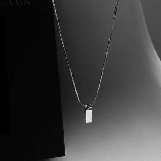 316L Plate Necklace