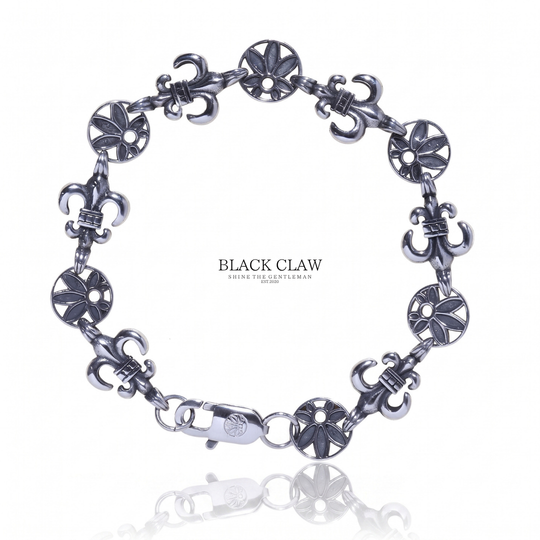 Fleur de Lis Emblem Bracelet 【B&C】