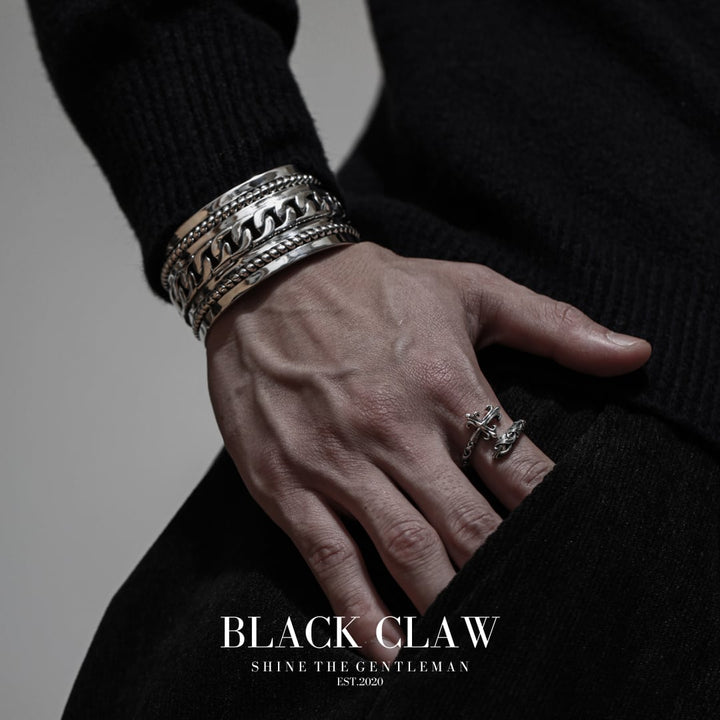 S925 Chain Bangle