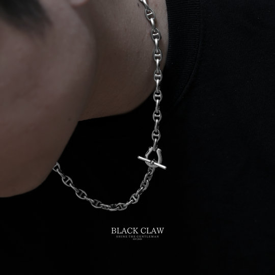 Horseshoe Anchor Chain Necklace 【B&C】