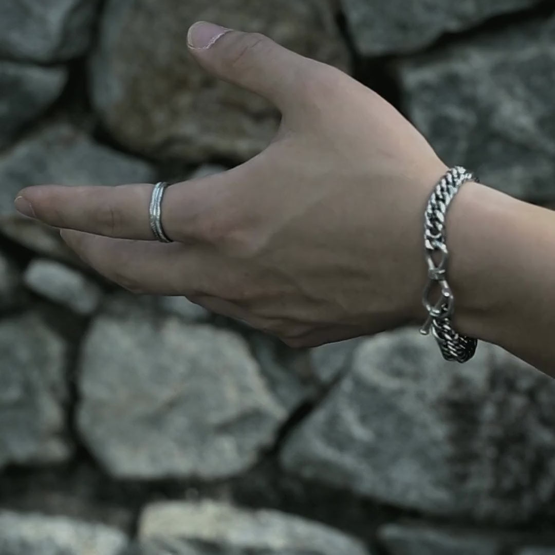 【Stay believing Bracelet】Stainless Steel 着用動画